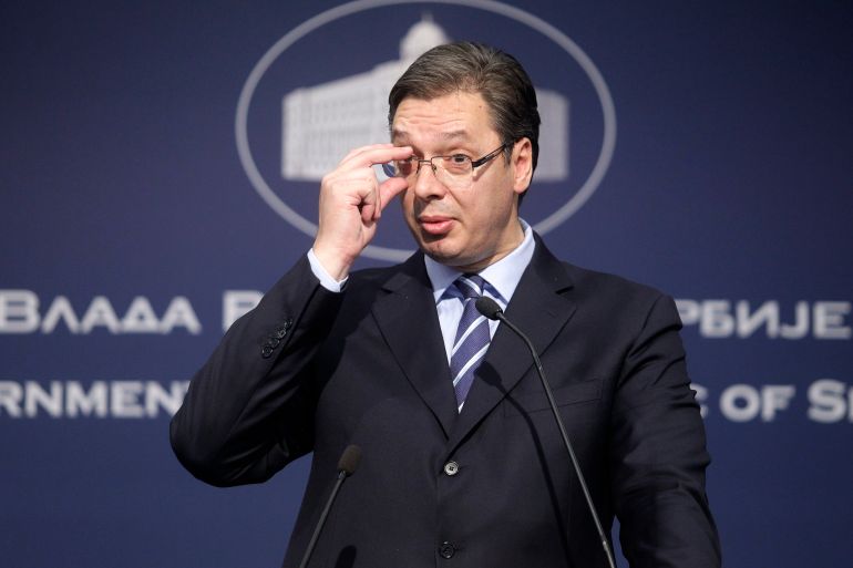 Aleksandar Vučić, Premijer, Srbija