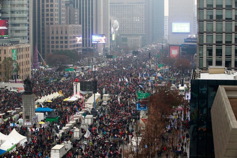 Seul, JUžna Koreja, Prosvjedi, Protesti, Demonstracije
