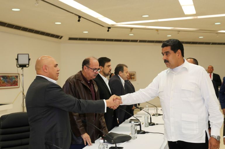 Nicolas Maduro, Oporba, Jesus Torrealba, Opozicija, Razgovori