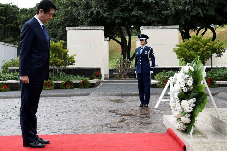 Shinzo Abe, Japan, Premijer, Havaji