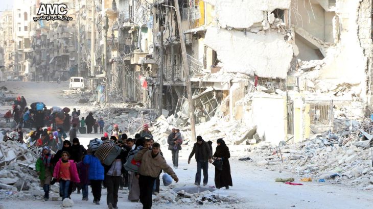 Halep, Sirija, Civili