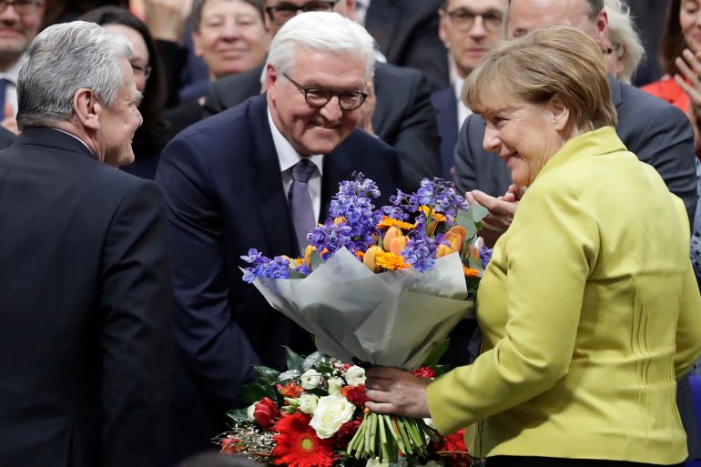 Frank-Walter Steinmeier, Angela Merkel, Njemačka, Kancelarka, Predsjednik