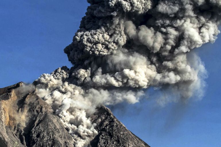 Vulkan, Sinabung, Indonezija, Sumatra
