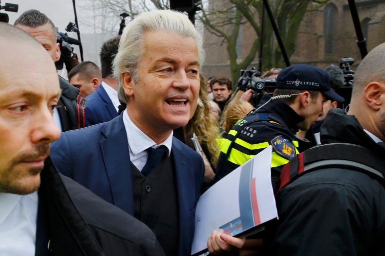 Geert Wilders, Slobodarska stranka, Nizozemska, Holandija