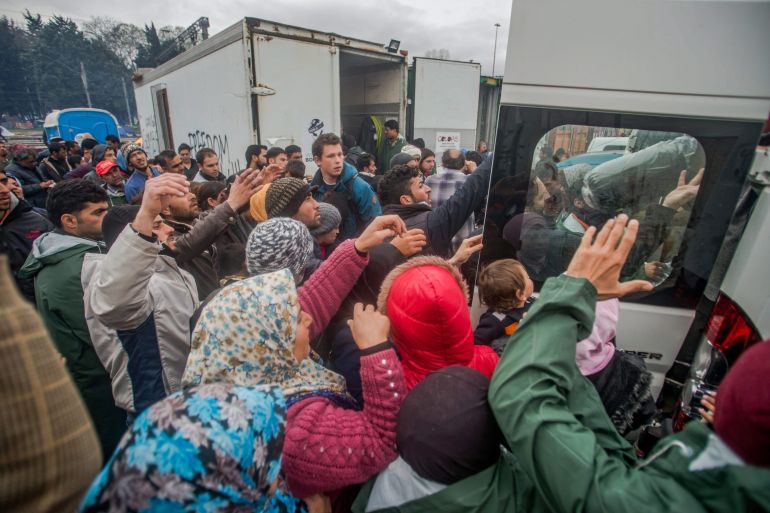 Izbjeglice, Migranti, Izbjeglički kamp