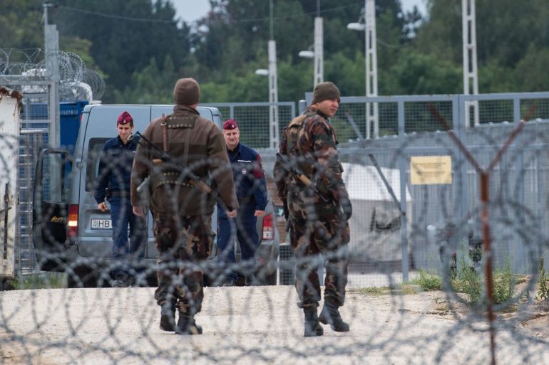Mađarska, Policija, Vojska, Izbjeglice, Migranti