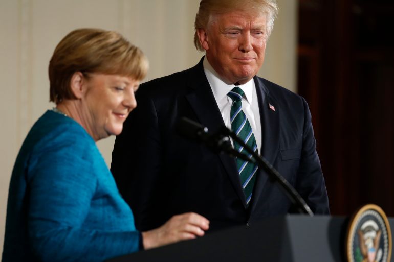 Angela Merkel, Donald Trump, Njemačka, SAD