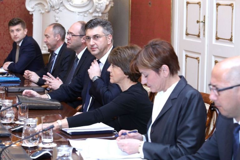 Hrvatska, Vlada, Andrej Plenković, Martina Dalić, Davor Ivo Stier
