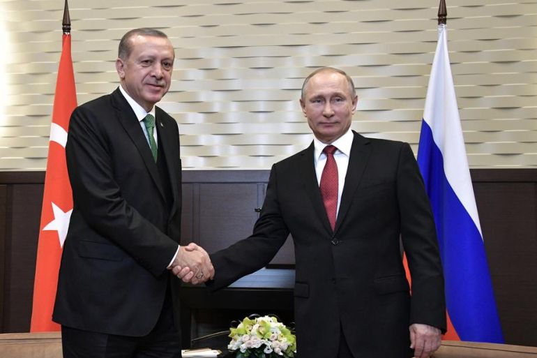 Recep Tayyip Erdogan, Vladimir Putin, Turska, Rusija, Predsjednici