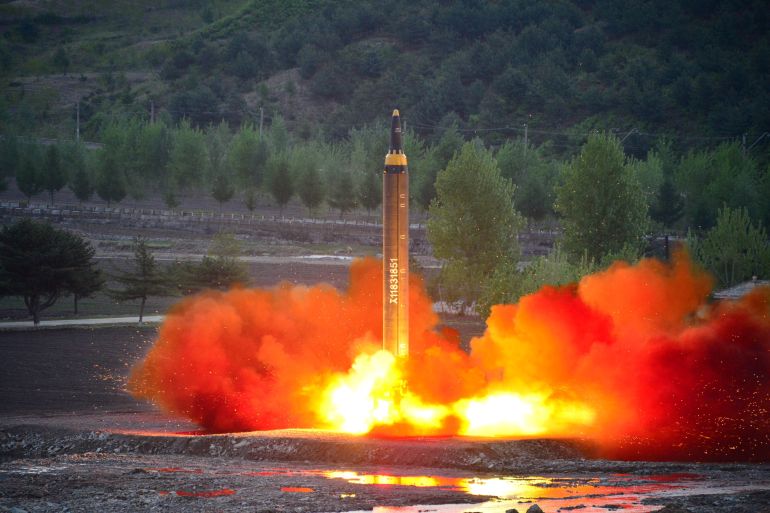 Raketa, Lansiranje, Sjeverna Koreja