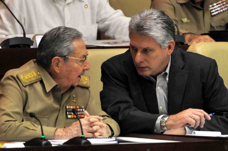 Raul Castro, Miguel Diaz-Canel, Kuba