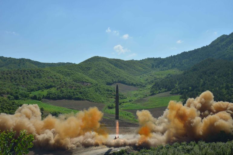 Sjeverna Koreja, Raketa, Lansiranje