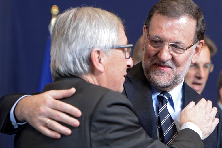 Jean-Claude Juncker, Mariano Rajoy