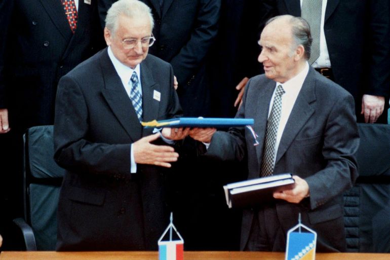 Franjo Tuđman, Alija Izetbegović