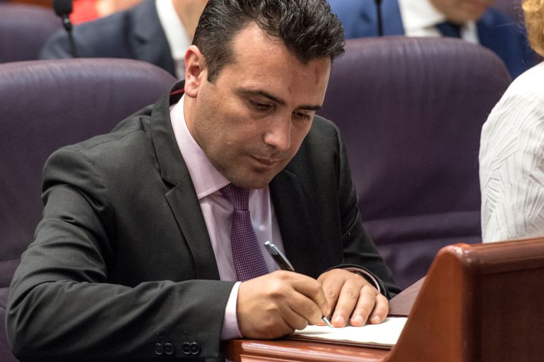 Zoran Zaev, Makedonija