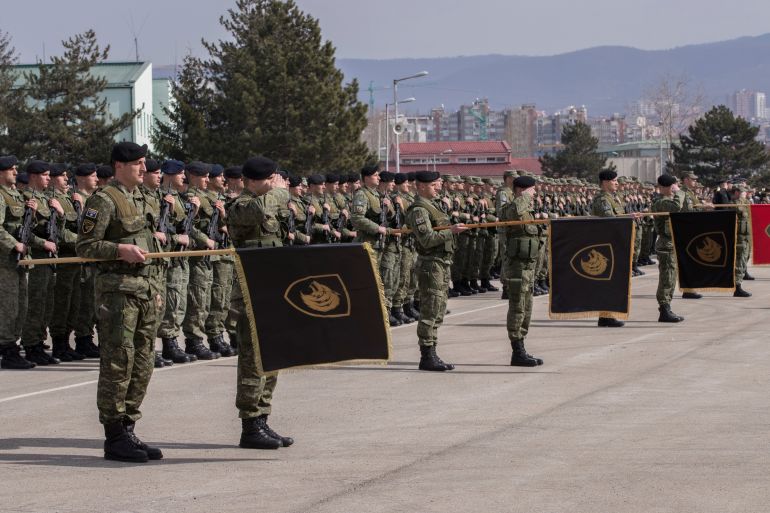Sigurnosne snage Kosova, Kosovo