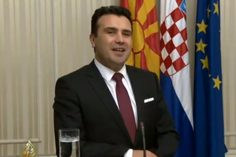 Zoran Zaev, Makedonija, Hrvatska