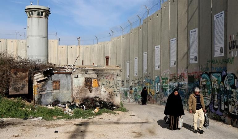 Betlehem, Palestinci, Zid
