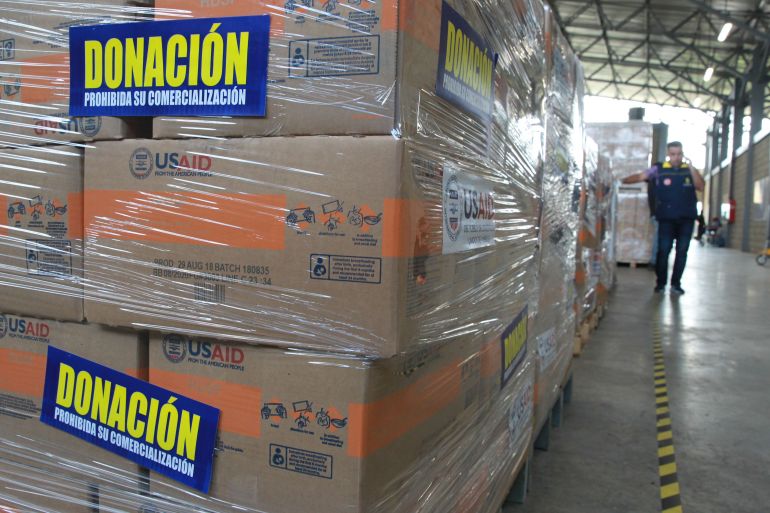 Cucuta, Kolumbija, Venecuela, Humanitarna pomoć, Donacije