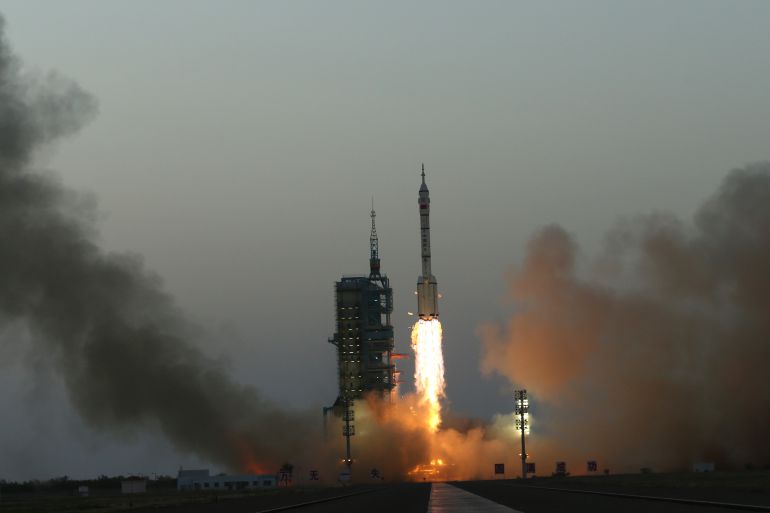 Raketa, Lansiranje, Kina