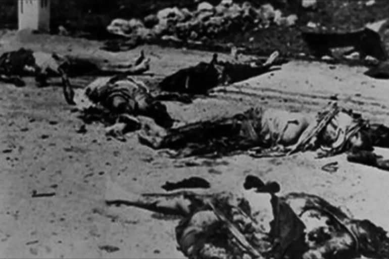 Procjenjuje se da je u tom masakru bilo 10 do 25 hiljada mrtvih, uglavnom civila