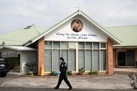 Asirskog biskupa Mar Mari Emmanuela napao je 16-godi&scaron;njak tokom propovijedi uživo u crkvi u Sydneyju pro&scaron;le sedmice [Jaimi Joy/Reuters]