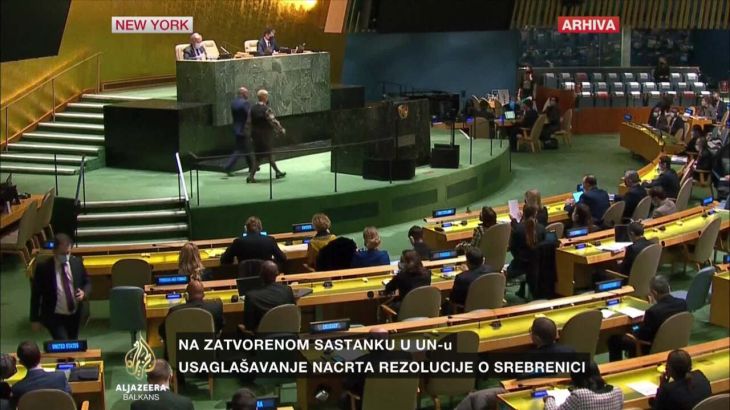 Nacrt Rezolucije o genocidu u Srebrenici predstavljen u UN-u