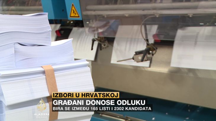 Hrvatska: Izborni materijal koštao gotovo 750 hiljada eura